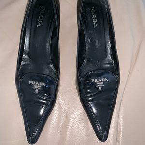 Authentic Prada black mini heel 💫💫💫